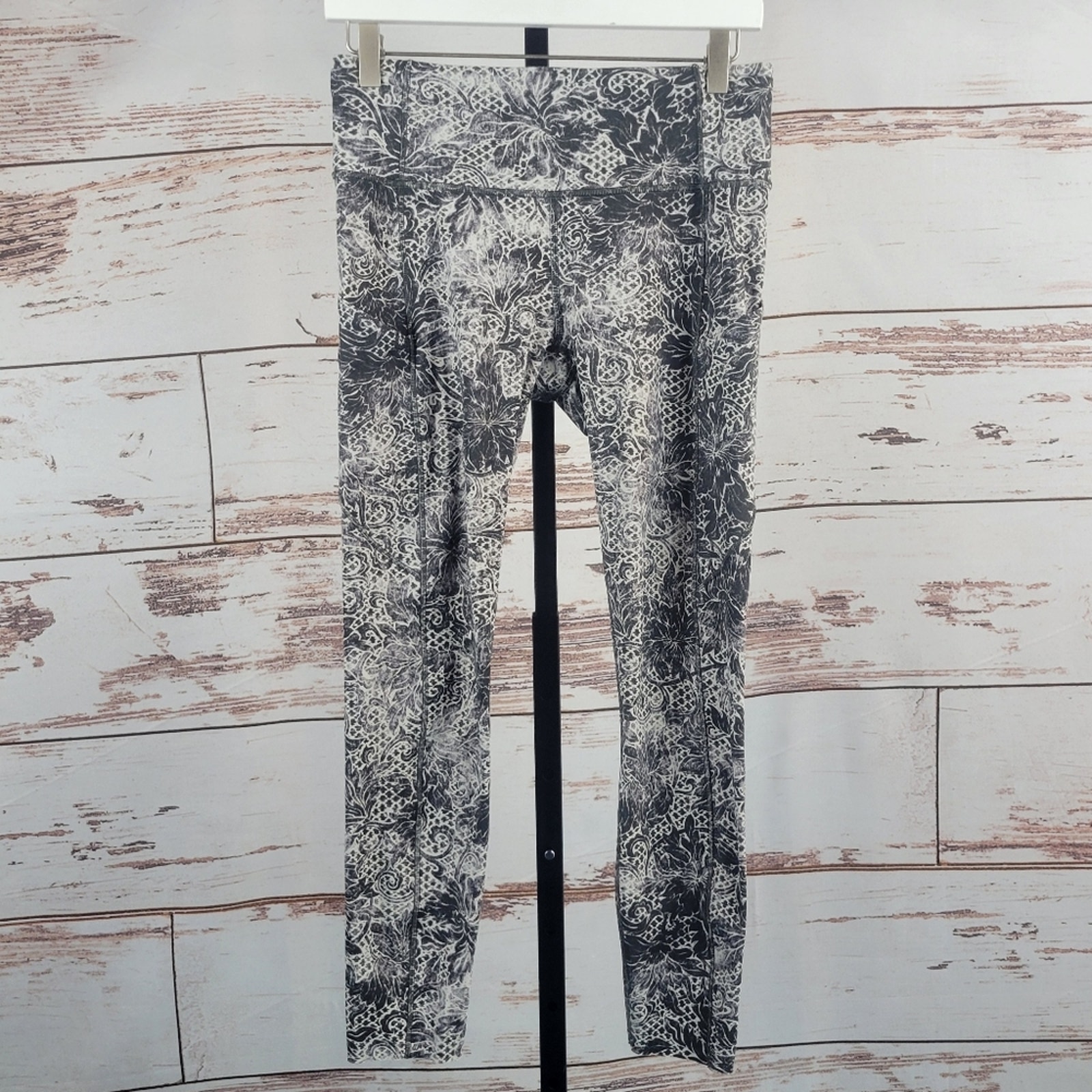 Lululemon Fast & Free 7/8 Tight II Nulux 25 Serigraph Starlight Size 8