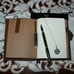 Premium Leatherbound Writing Journal Set: Real Authentic Antique Style & Handmad