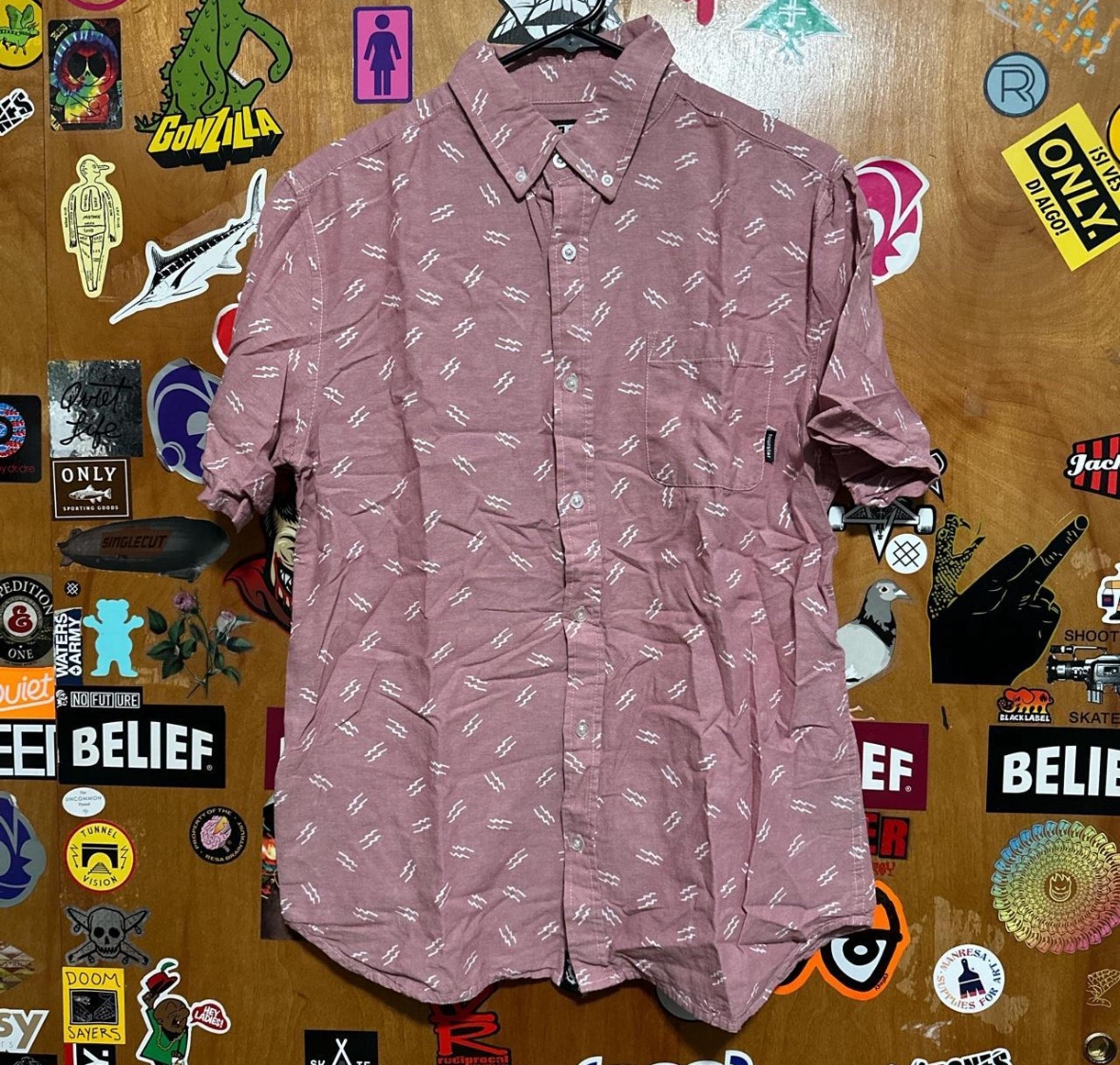 FOURSTAR short sleeve button down for men