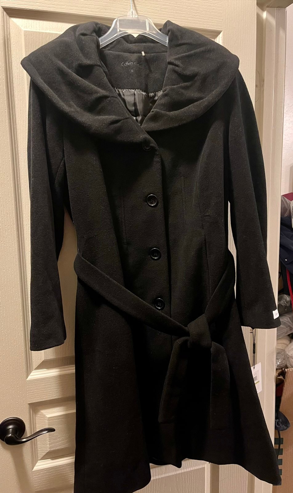 Calvin Klein Womens Pea Coat Size 14