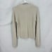 Lululemon Cotton-Blend Half Zip Sweater Women’s 6 Knit Pullover Cream Soft