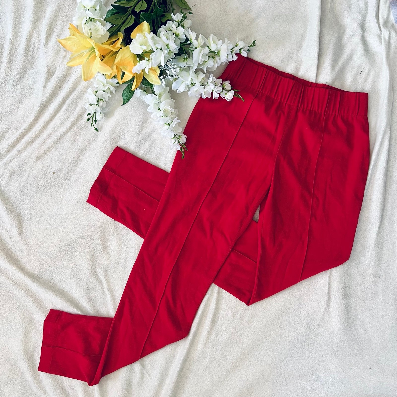 BCBGMAXAZRIA Maria Slim Straight Leg Pants