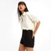 NWT LEVI'S® X WELLTHREAD™ RIBCAGE Shorts Black 25