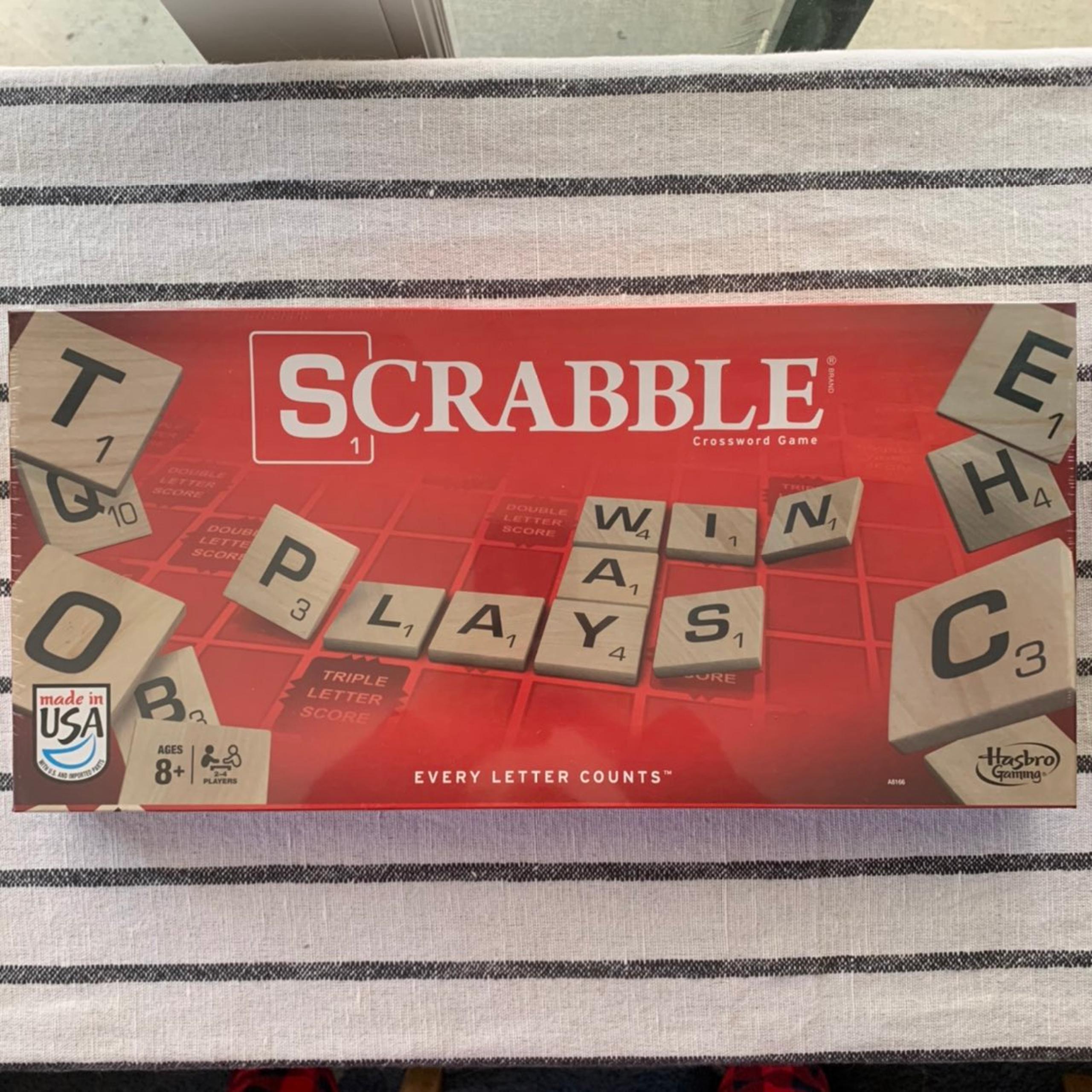 Hasbro Scrabble Board Game New