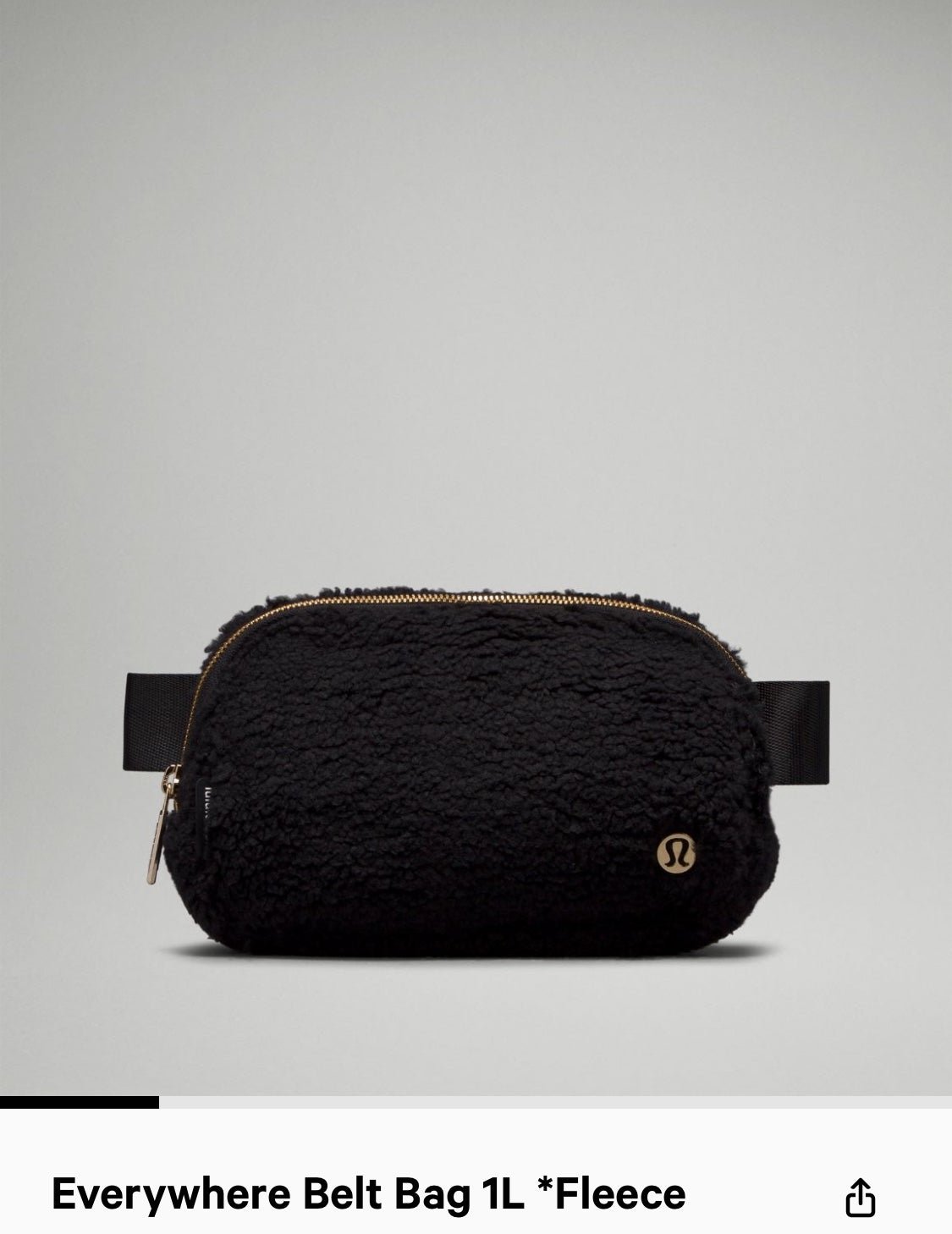 Lululemon Everywhere Fleece Belt Bag 1L
