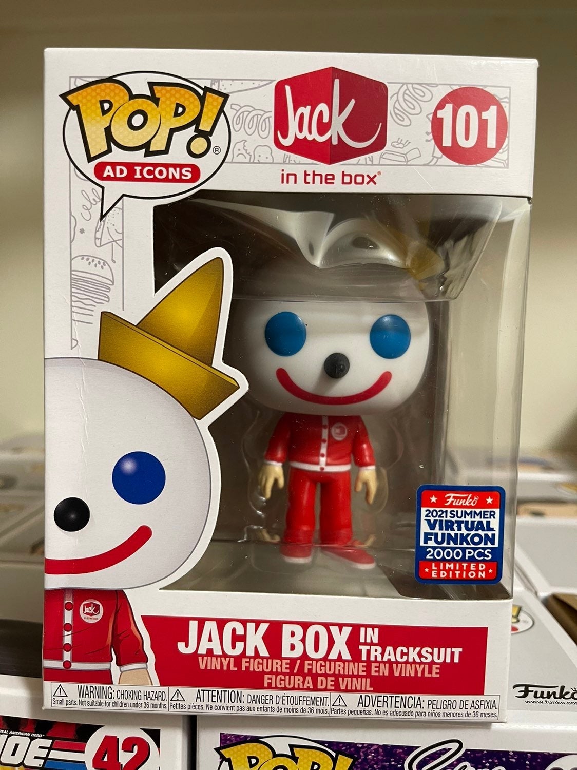 Funko pop Jack in the Box L.E. 2000