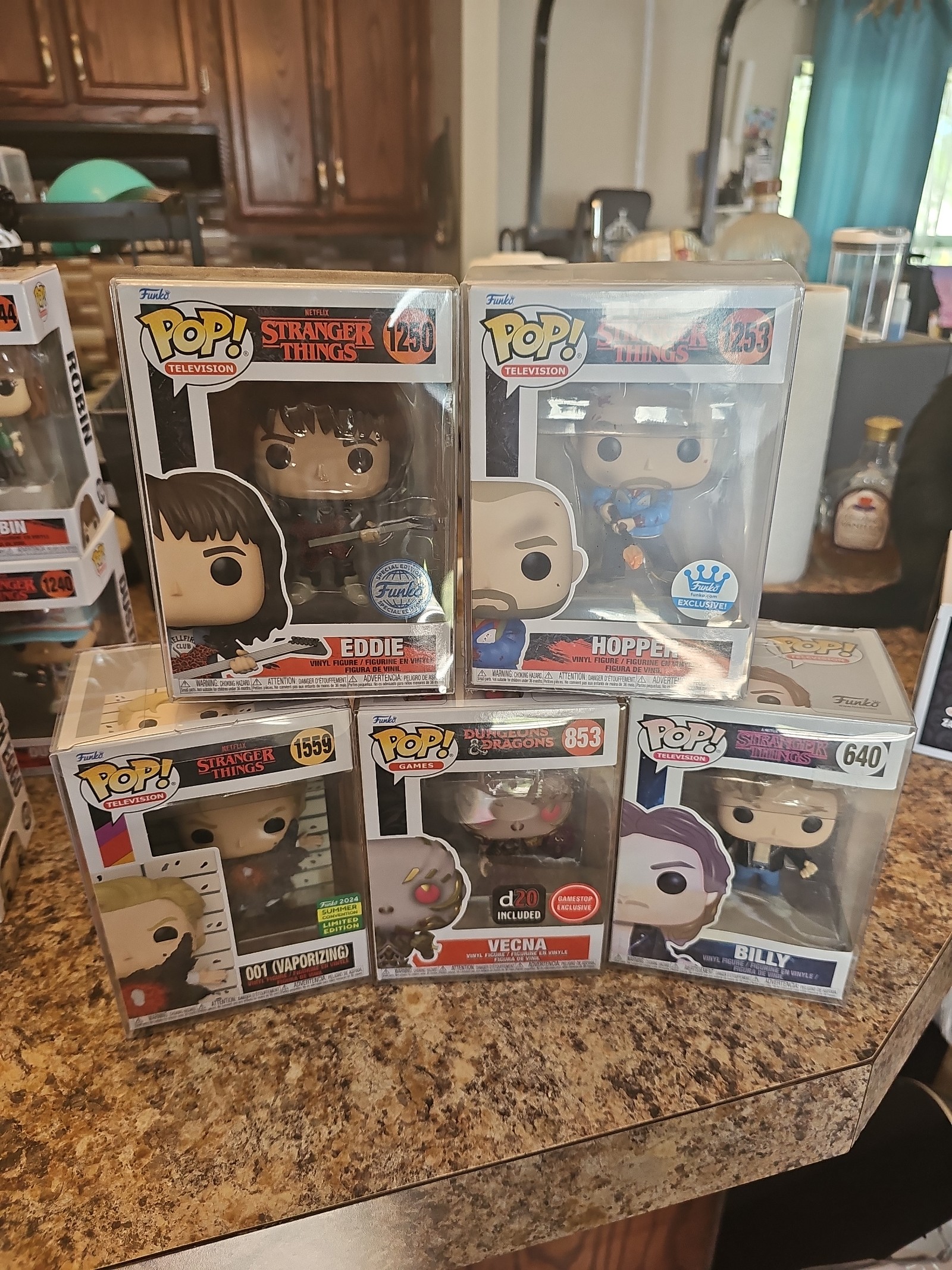 Stranger Things Exclusive Funko Pops (Mini Set 6)