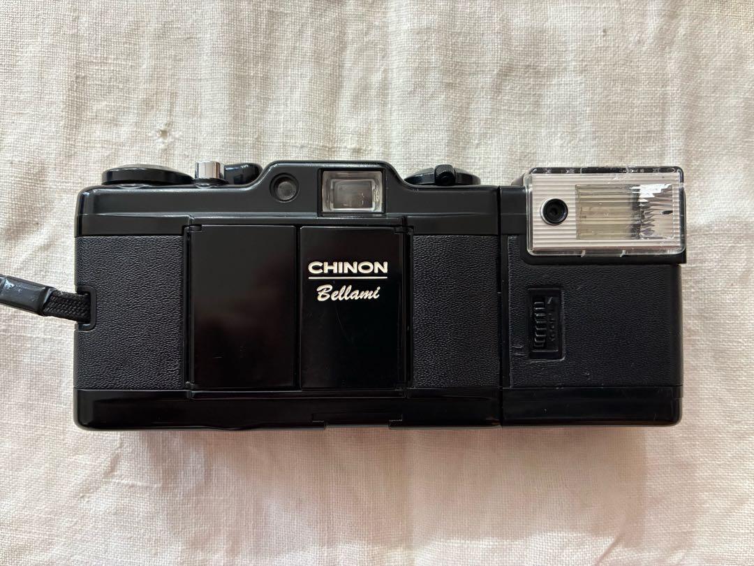 ## CHINON Bellami Compact Film Camera with Sample Photos