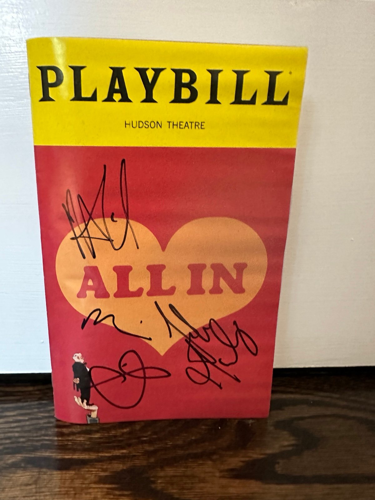 All In Broadway Cast Signed Playbill