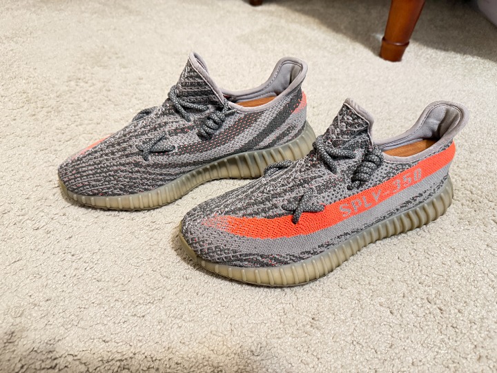 Authentic Adidas YEEZY Boost 350 V2 Beluga BB1826 Men's Fashion Sneakers Sz.9.5