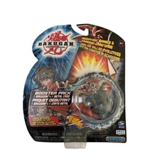 Bakugan Brawlers Series 1 Booster Pack Translucent Black Haos Robotallion New