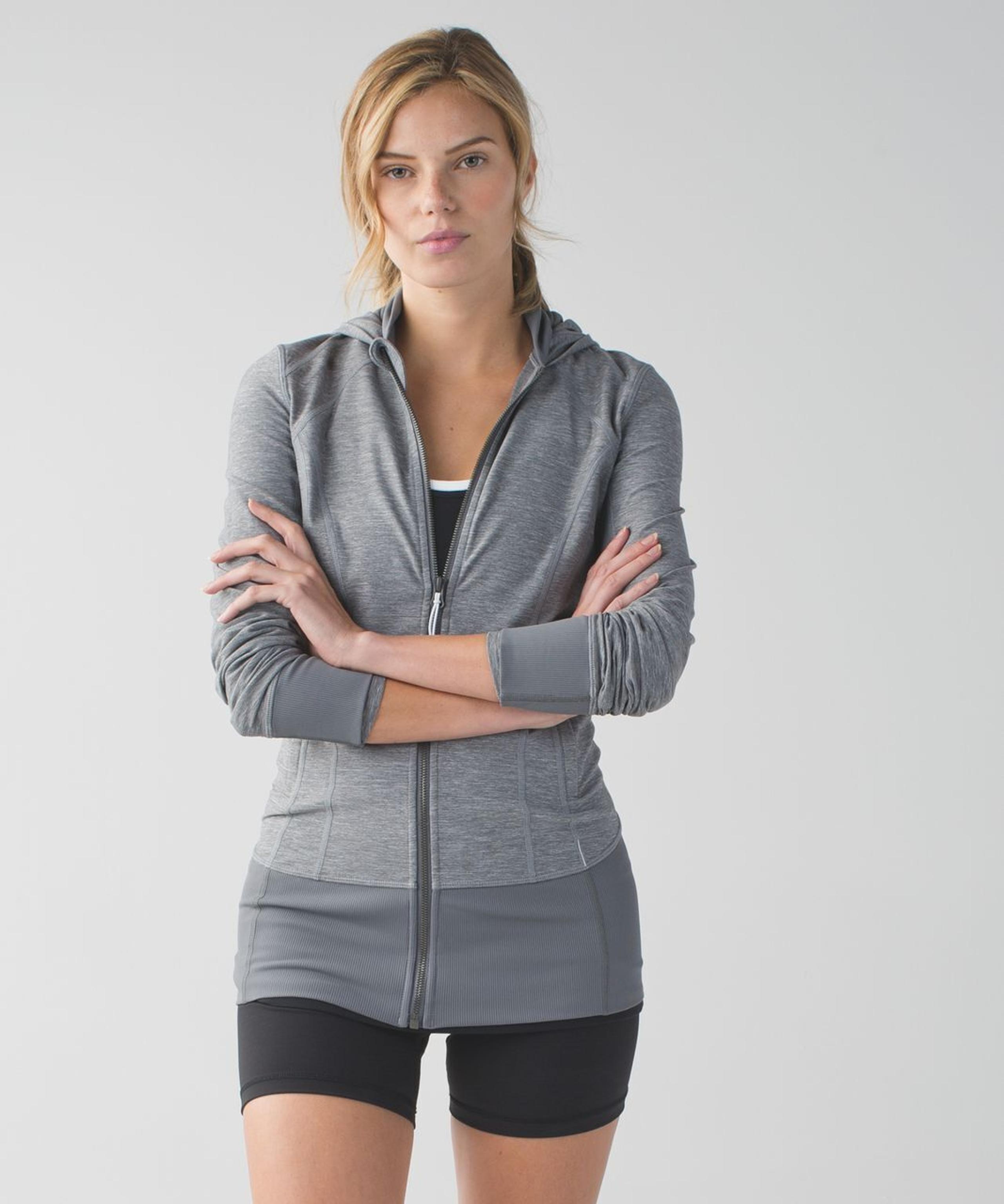 Lululemon Daily Practice Jacket Women’s size 6 Heathered Slate
