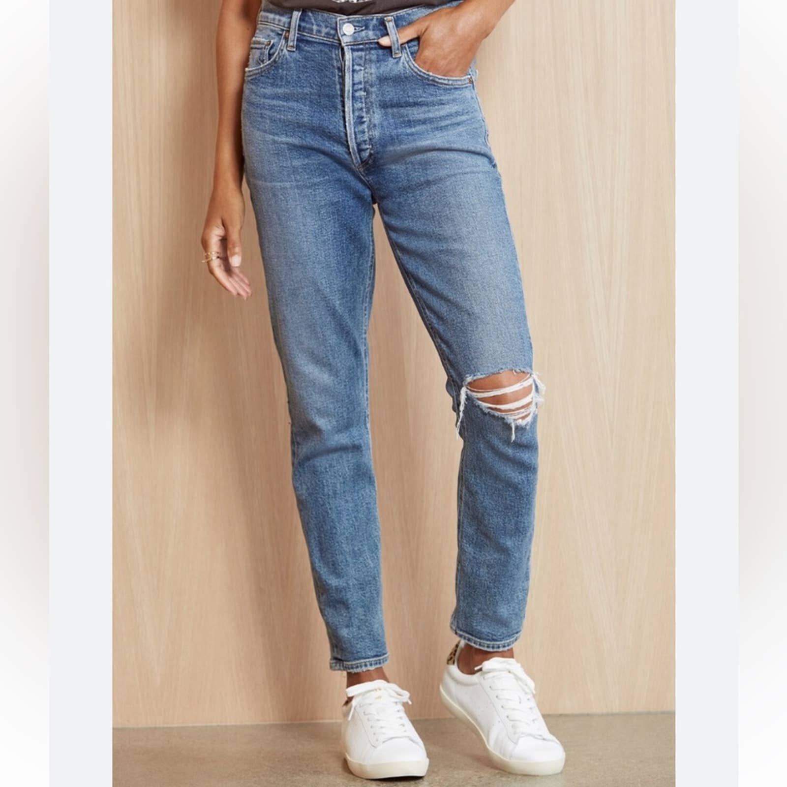 AGOLDE Nico High Rise Straight Sz 23