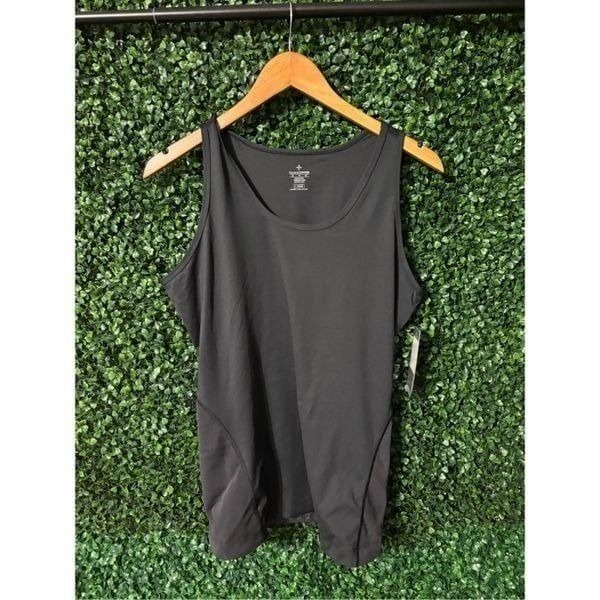 Tommie Copper Womens Core Compression Tank Top Black Size XL NWT