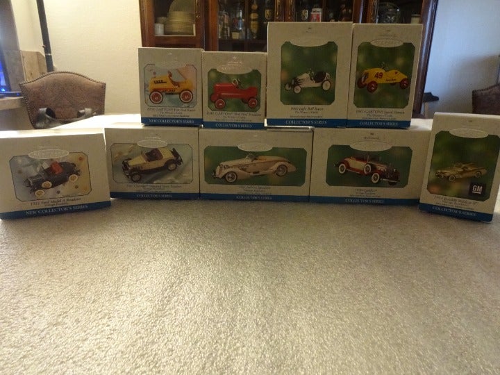 Hallmark Kiddie Car Ornaments