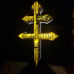 Light up patriarchal cross