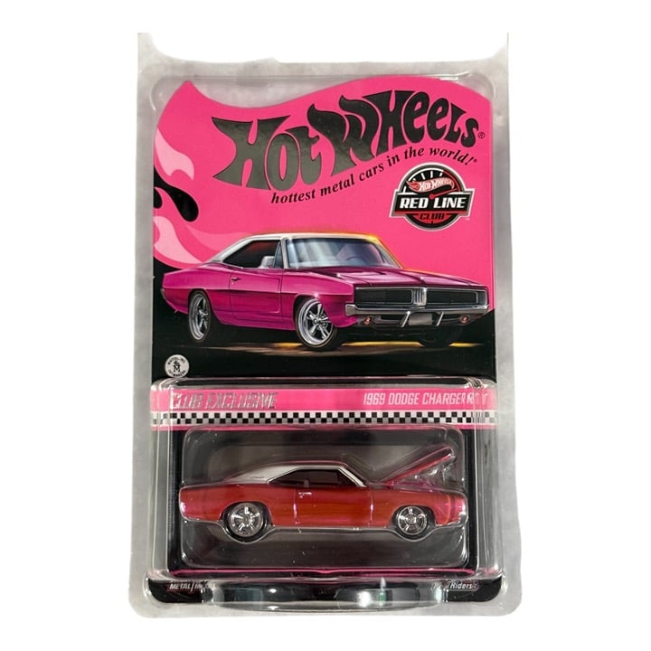2025 Hot Wheels RLC Exclusive 1969 Dodge Charger R/T PINK -In Hand
