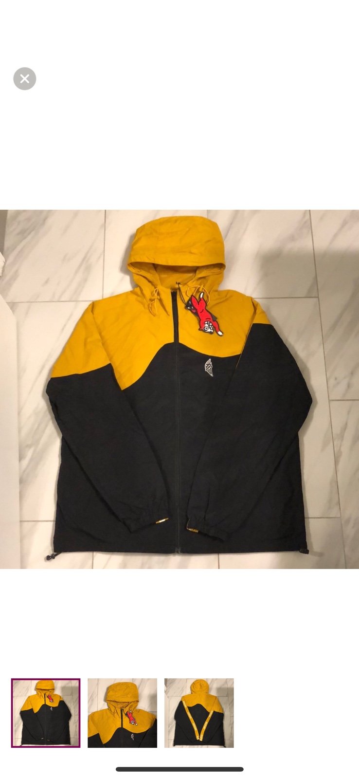 Men’s Billionaire Boys Club Ice Cream Windbreaker Jacket