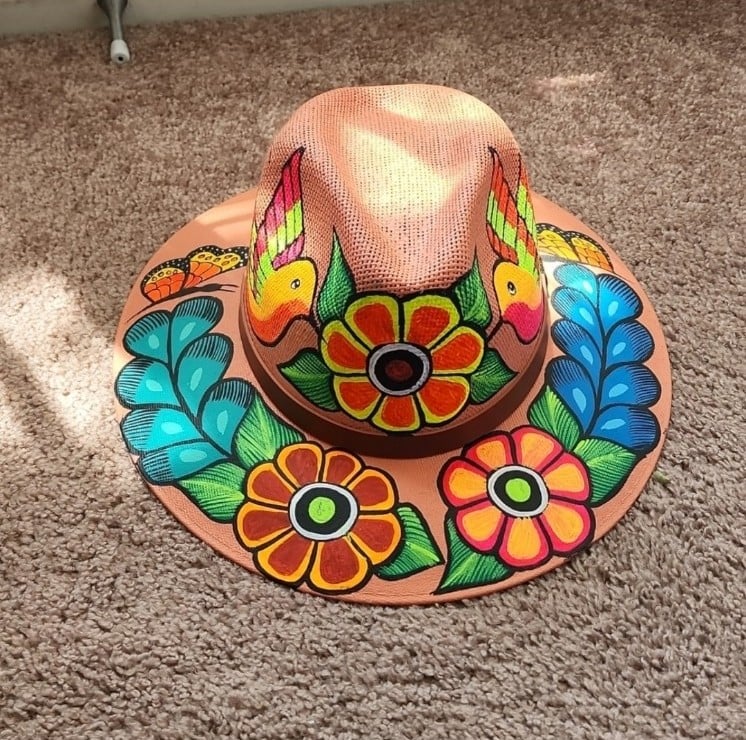 Hand Printed hats