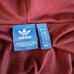 Adidas Original Size S Velvet/Velour Oversized Hooded Track Jacket & Pants