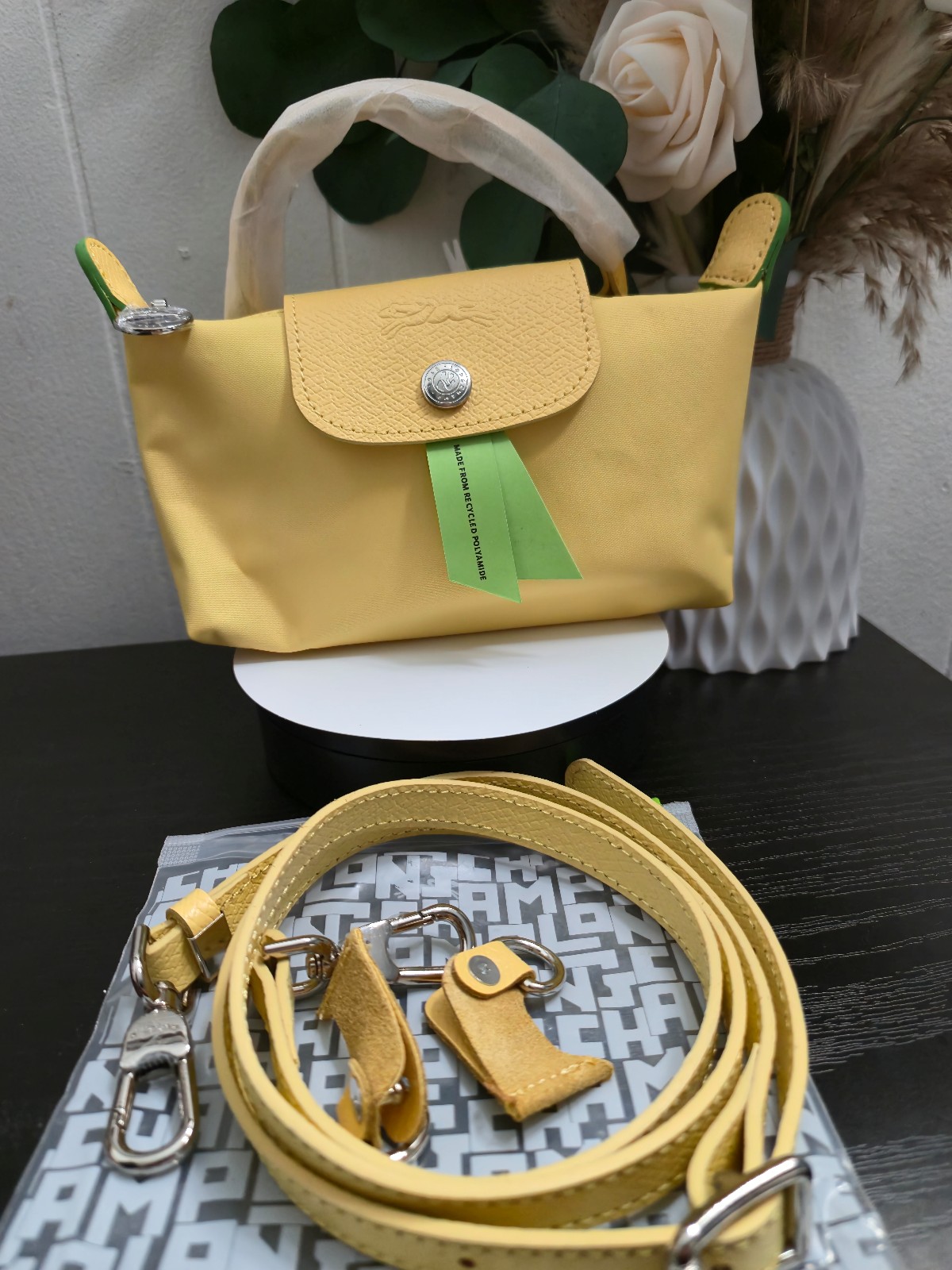 Mini Long Champ Crossbody Bag