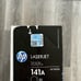 HP 141A LaserJet Toner Cartridge in Black