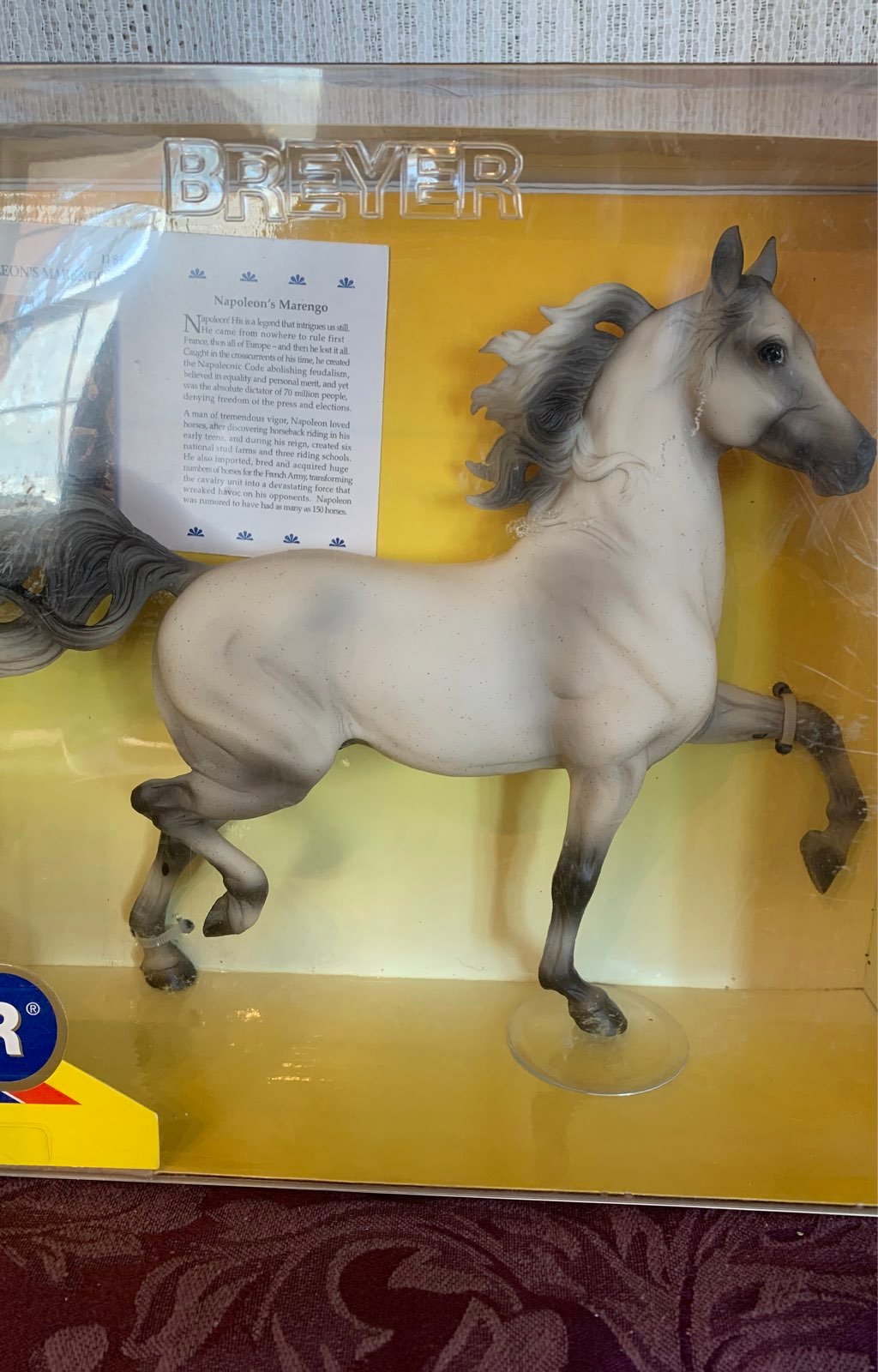 Breyer horses in History Napoleons Marengo