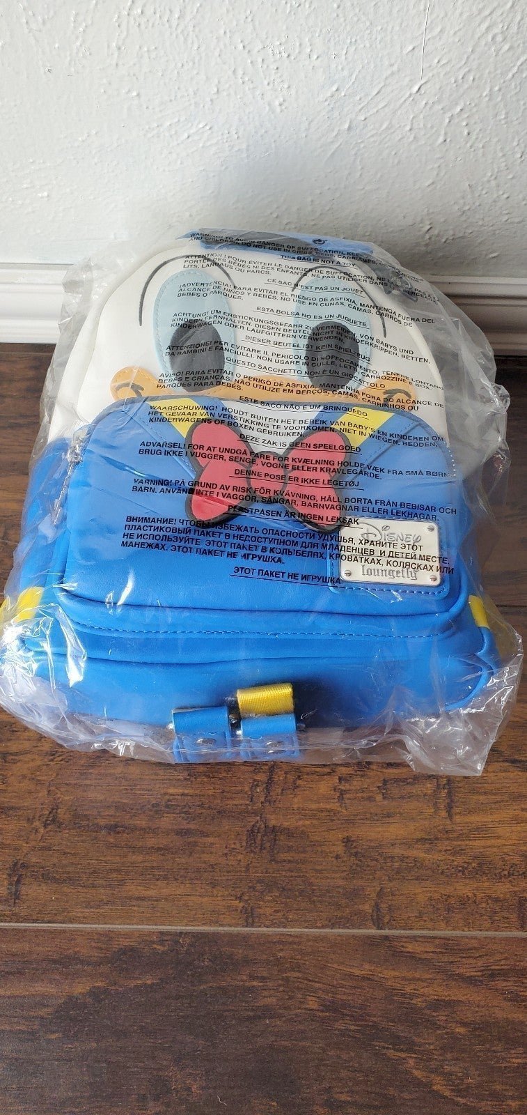 Loungefly disney donald duck mini backpack