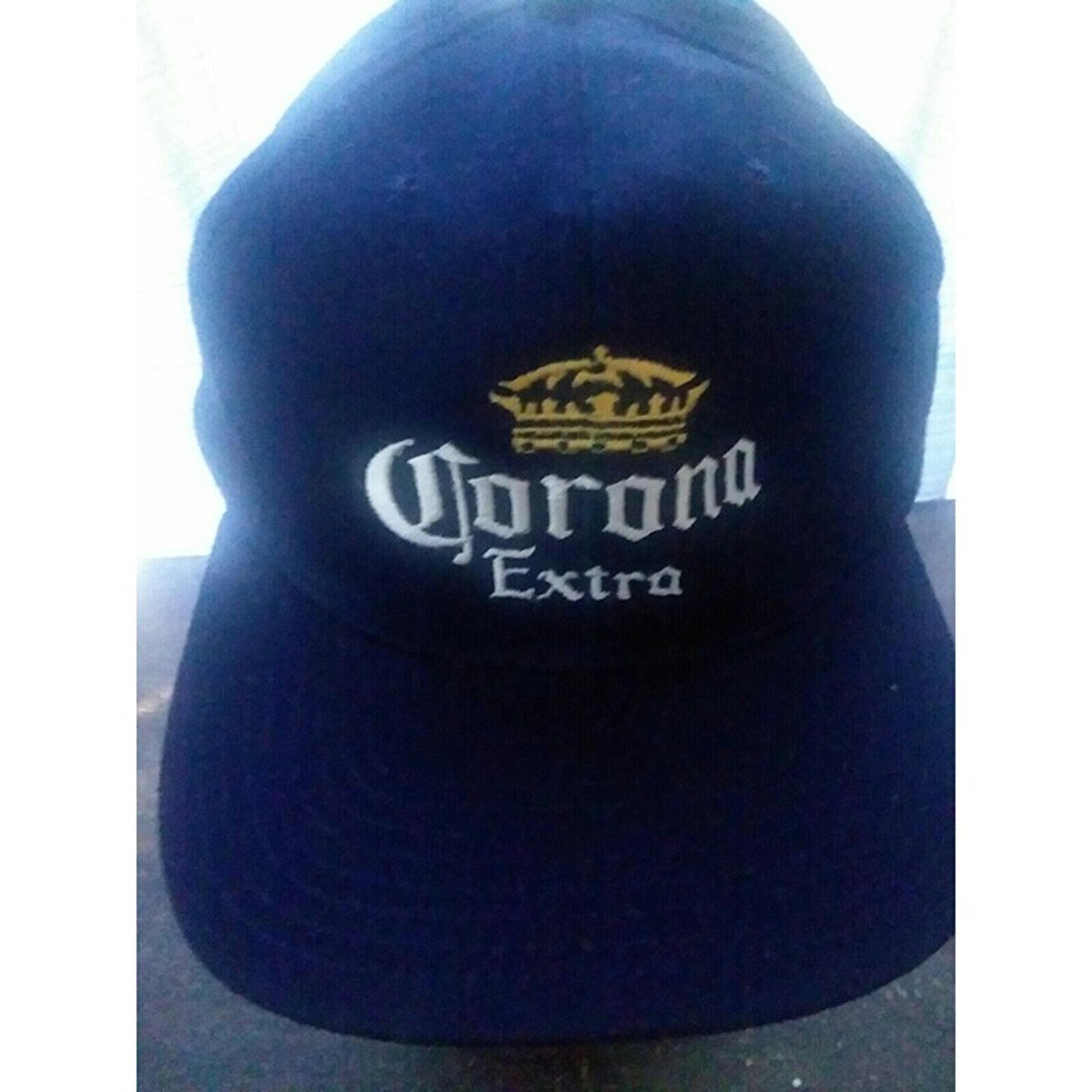 Cap Hat Corona Extra Men's Blue Adjustable Snapback 100% Cotton Adjustable