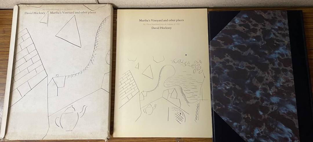 David Hockney Martha's Vineyard and ・Large Format Book