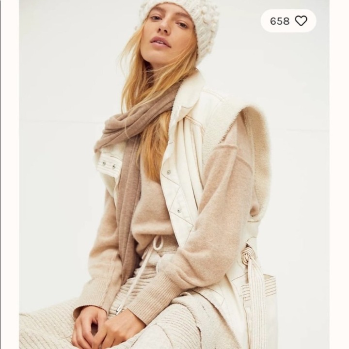 Free People Etta Sherpa Vest