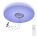 Horevo 36W LED Music Ceiling Light 2800-6000K with Bluetooth Speaker for Kids Ro