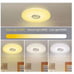 Horevo 36W LED Music Ceiling Light 2800-6000K with Bluetooth Speaker for Kids Ro