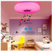 Horevo 36W LED Music Ceiling Light 2800-6000K with Bluetooth Speaker for Kids Ro