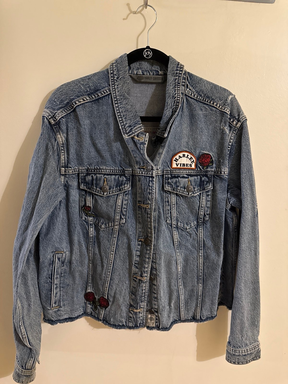 Ladies Harley Davidson Jean Jacket