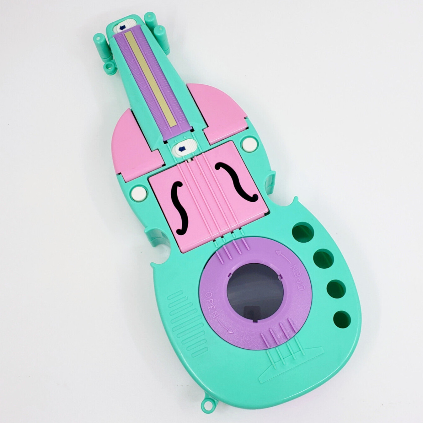 80s Fancy Multi Function Cello Violin Mechanical Pencil Box Case Taiwan