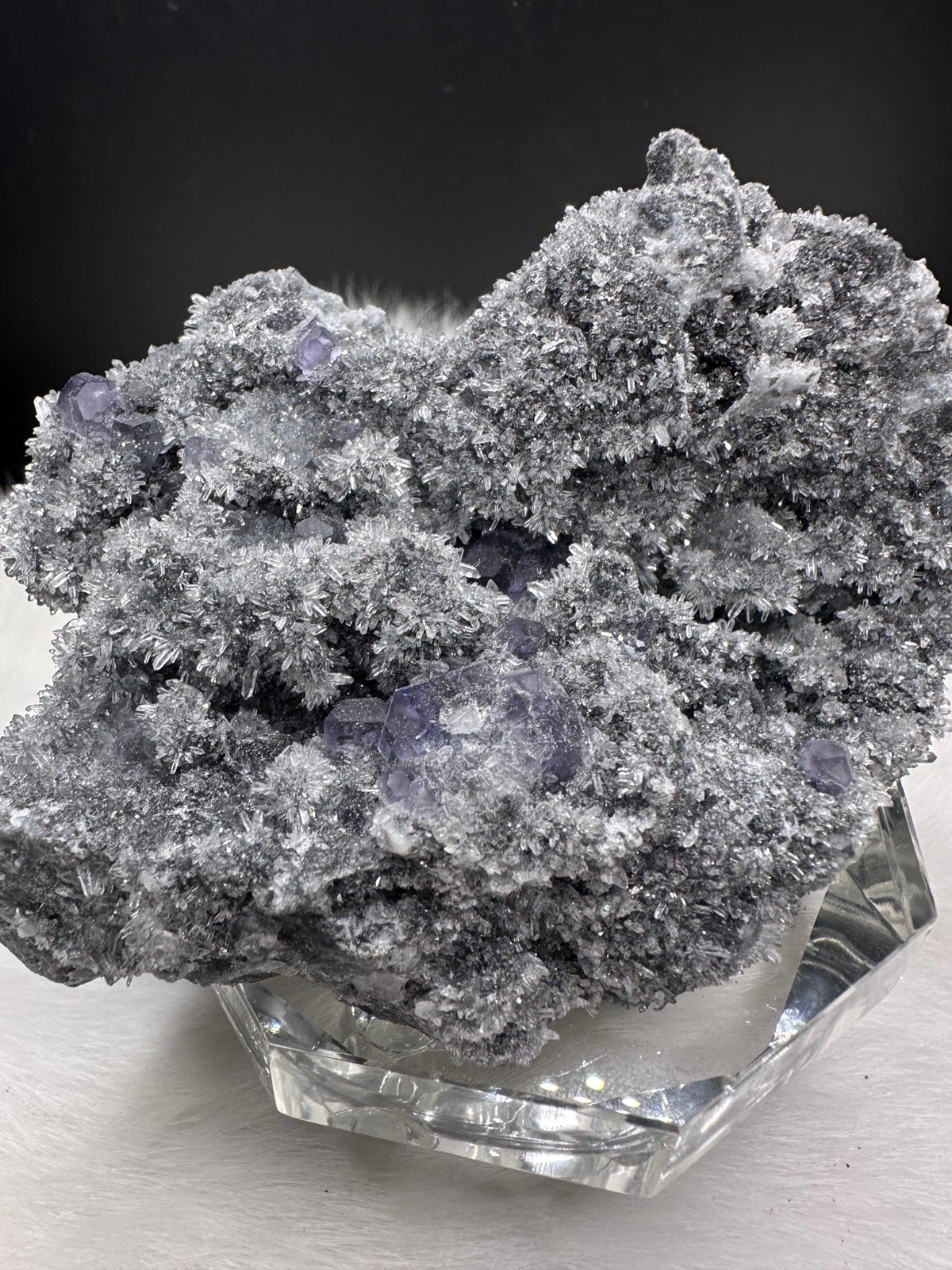 Tanzanite Fluorite crystal - large piece