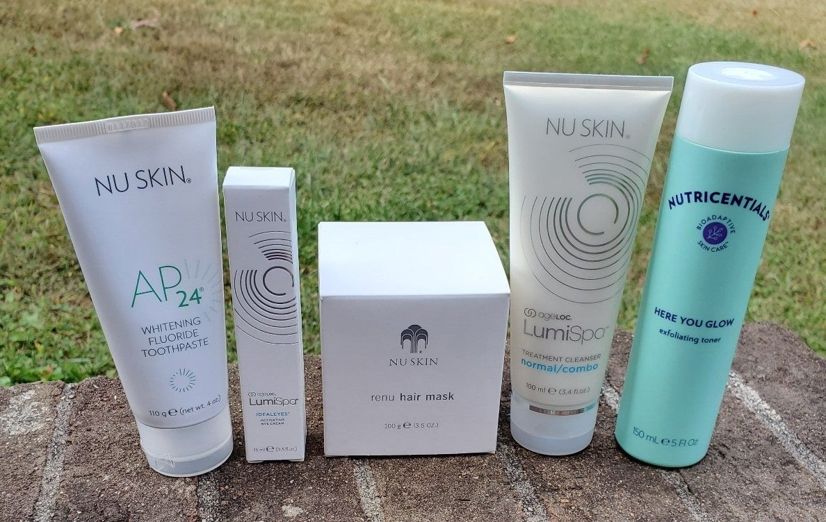 Nu skin & Nutricentials Skin & Oral Care Products 5 Piece Set| Sealed Unopened