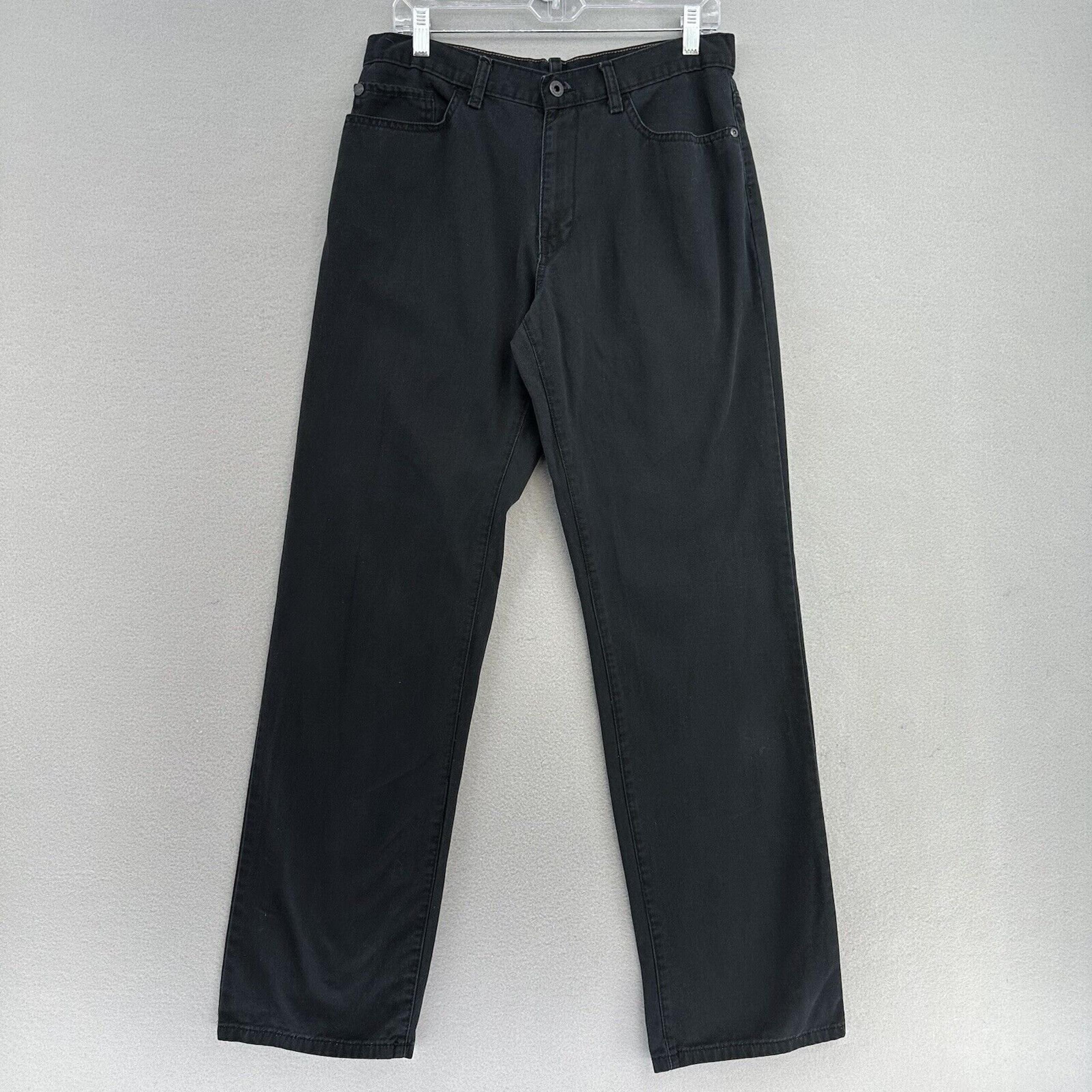 Black Work Jeans Straight Leg Men's 32X34 Workwear Y2K Sk8 - Timberland