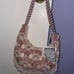 Viral Made in India beaded pink and white bag