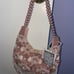 Viral Made in India beaded pink and white bag