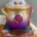 Magic Mixies Magical Misting Cauldron with Interactive 8 Pink Plush Toy IN HAND