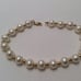 14k REAL Gold Fresh Water 8 mm Pearl Bracelet