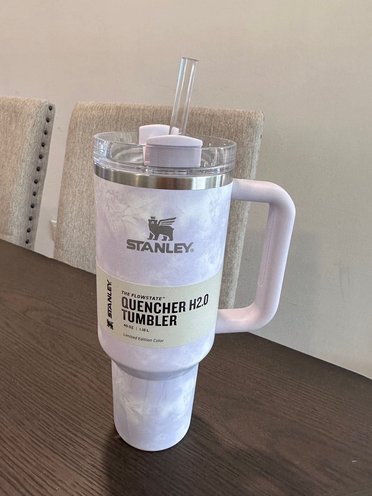 Stanley 40 oz Quencher Wisteria Tie Dye