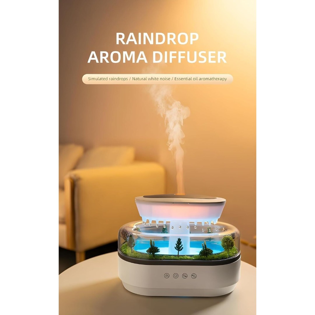 Cloud Humidifier Rain Water Drip Diffuser Humidifier