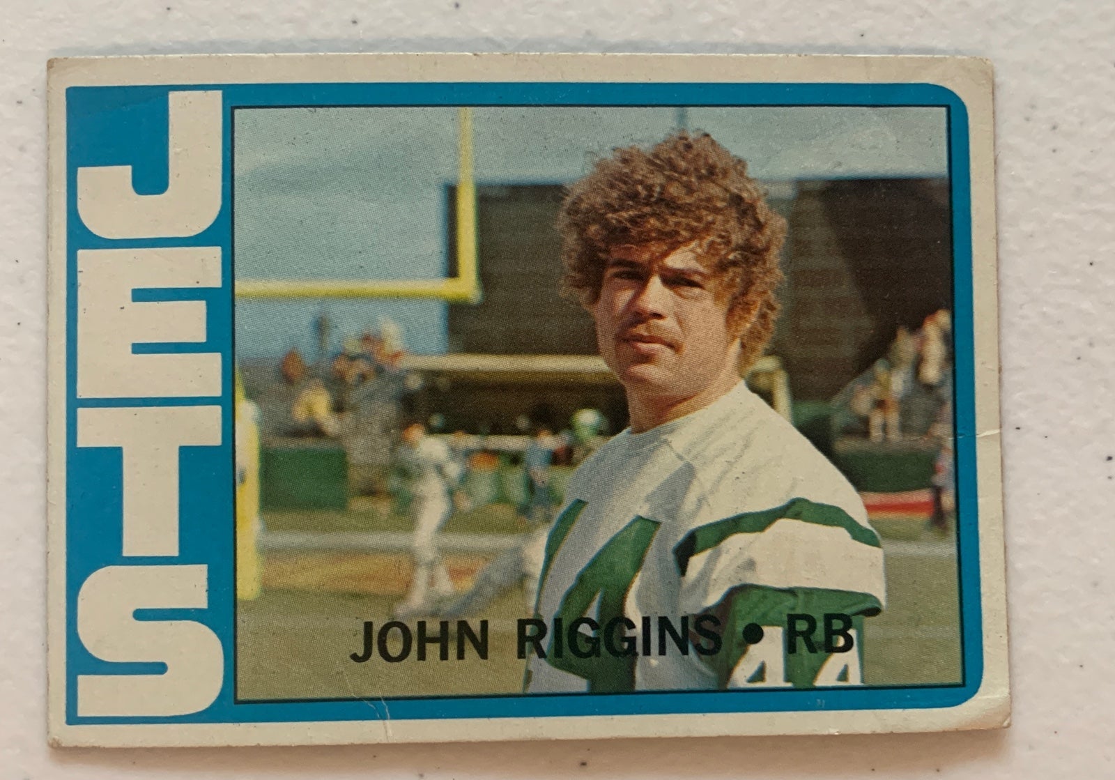 Topps 1972 John Riggins Rookie Card