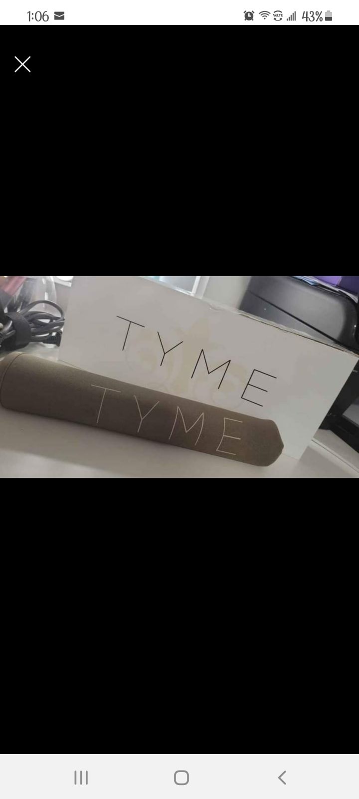 tyme hair iron