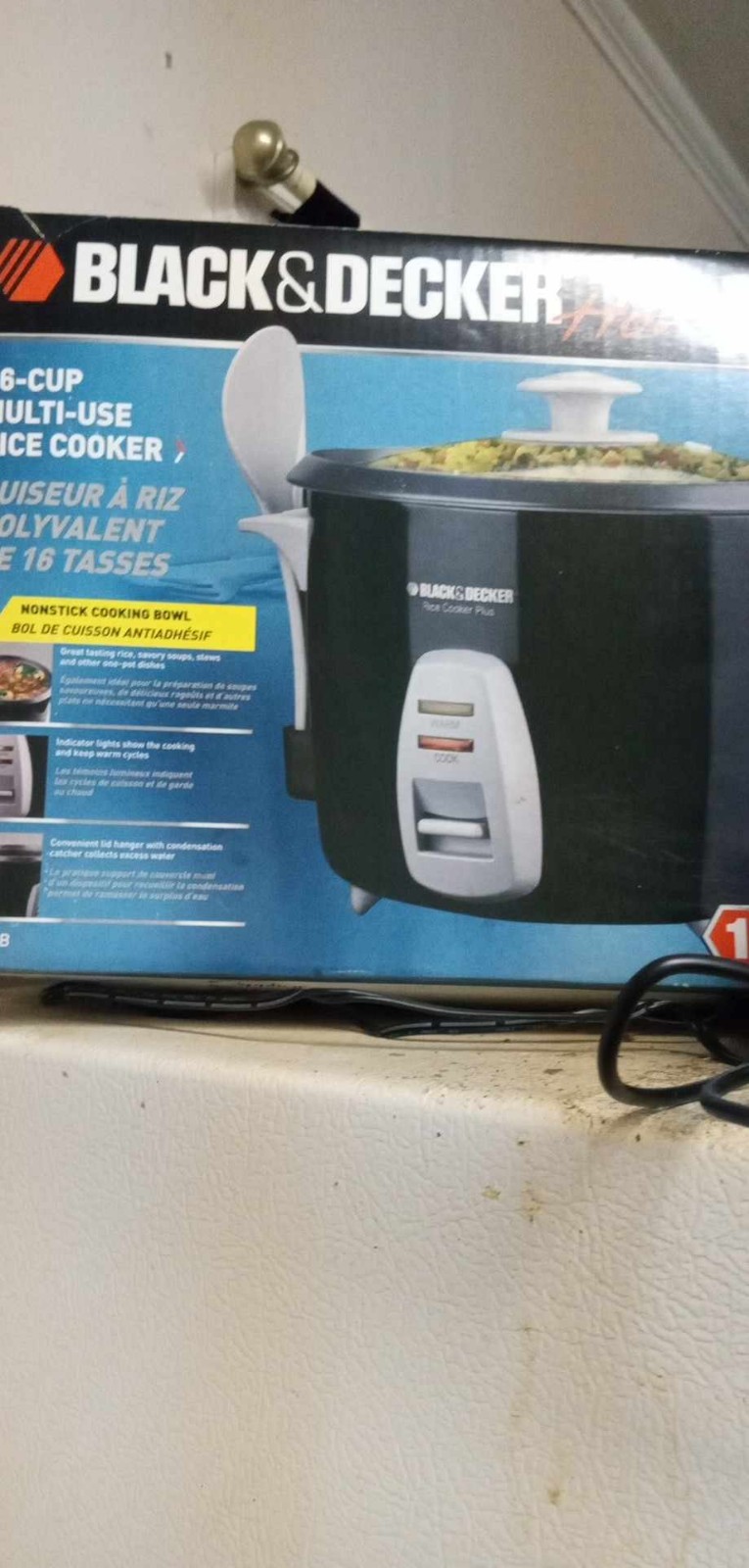Black Decker rice cooker