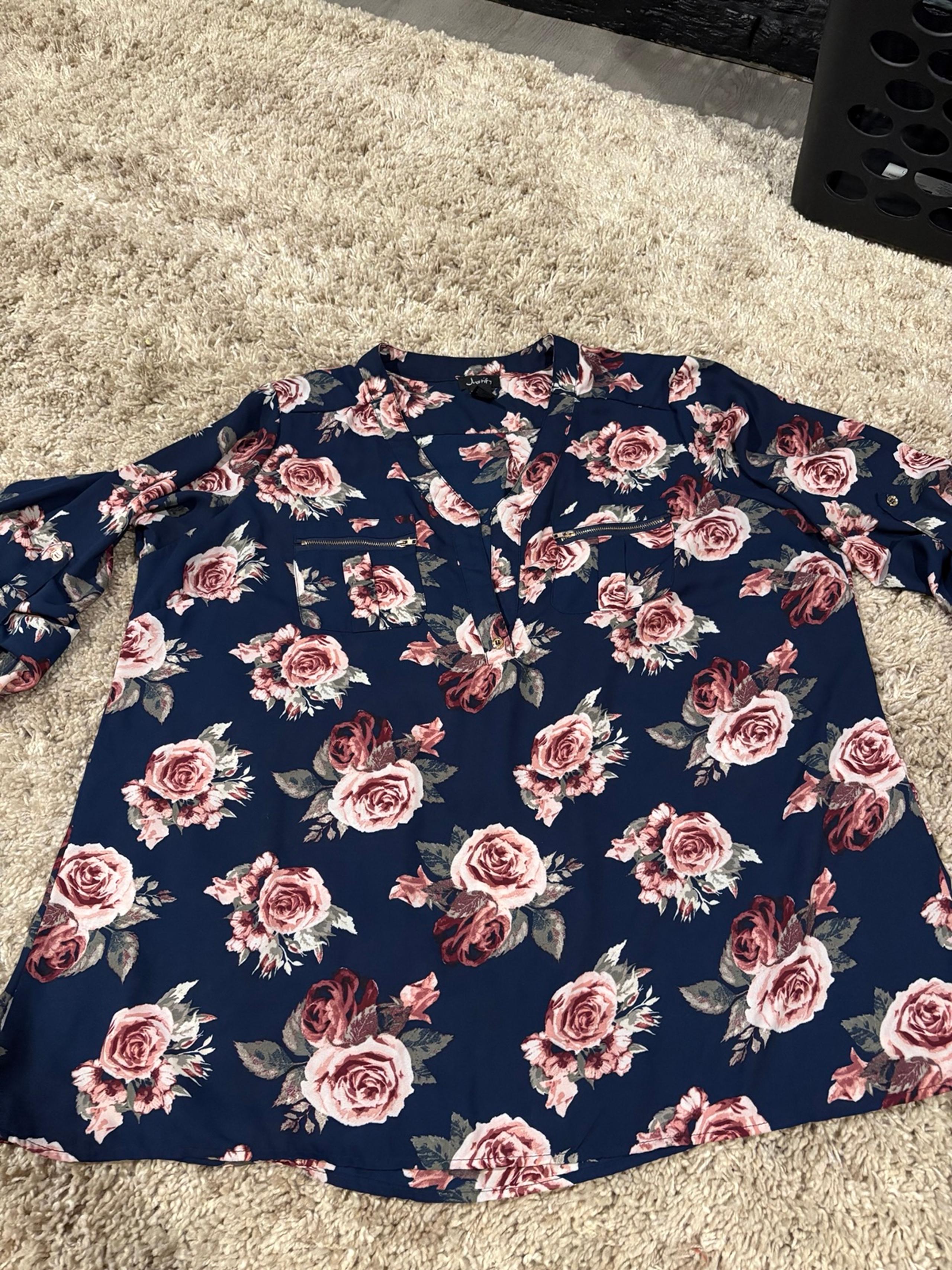 Floral blouse