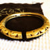 Vintage Cano Columbian Dorado Bangle